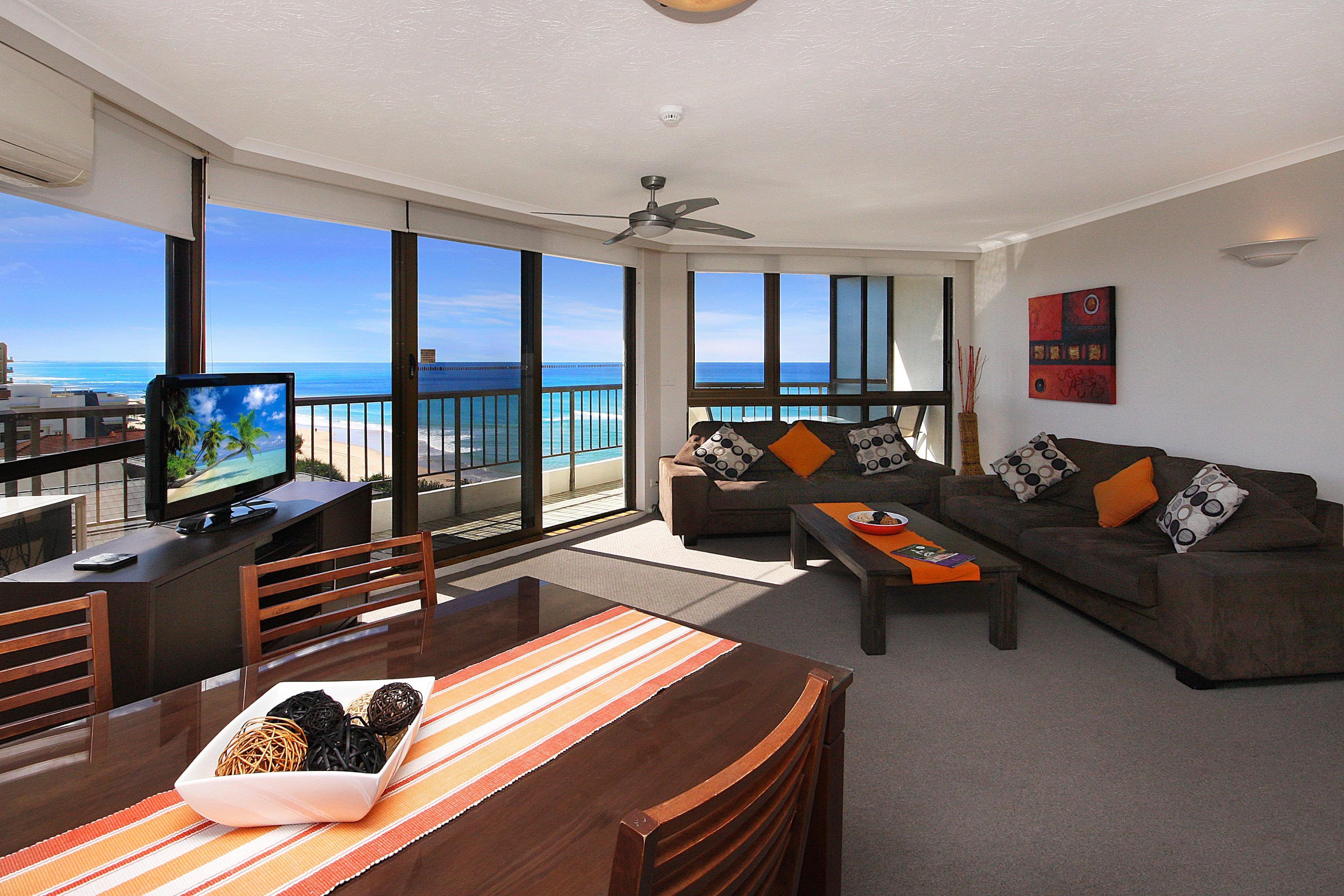 2 Bedroom Gold Coast Apartments Spindrift on the Beach